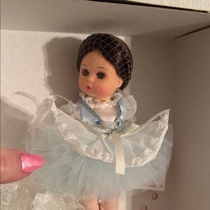 Madame Alexander Blue and Pink Ballerina Doll new in original box with tag